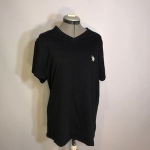 Ralph Lauren Black V-Neck Tee
